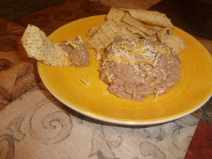 Non-fried Re-fried Beans